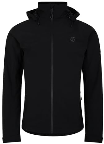Dare 2b Dare2b Switch Out II Veste d'extérieur imperméable pour homme, noir, taille M, Noir, M