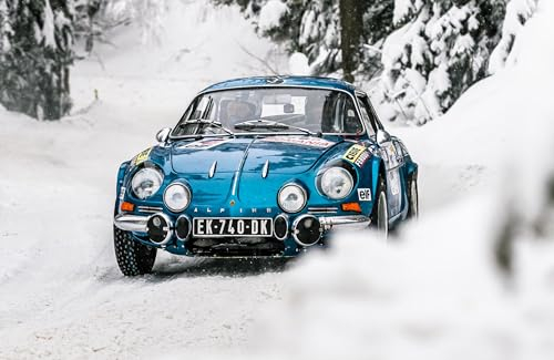 Papier peint photo intissé Motif voiture de course ancienne, 250 x 186 cm (8326A) avec colle - Décoration murale moderne - Poster panoramique XXL