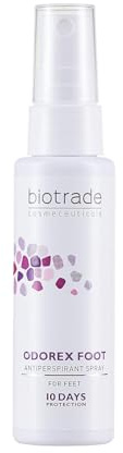 Odorex fotspray 40 ml antiperspirant för fötter 10 dagars skydd mot svett obehaglig lukt från Biotrade