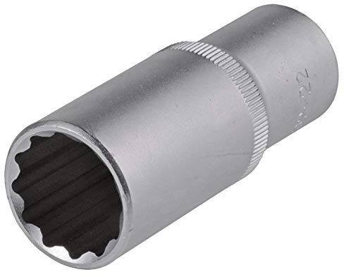 SW-Stål 05632L-27 Hylsnyckelsats 1/2 Tum - 12-Kant, Längd 27 mm