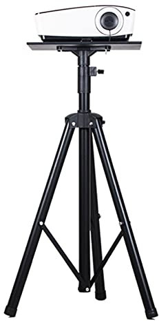Projector Mount Projector Mount Stand Laptop Projector Tripod Stand for Stage or Studio Height Adjustable Up to 70 Inches Black Projector Bracket