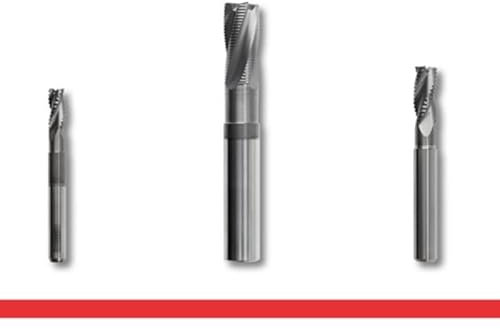 Fresa de desbaste para grafito – Revestimiento Stratum DLC – d 6 mm, D 6 mm, SL 13 mm, GL 57 mm, FS 21 mm