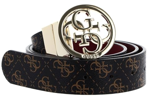 GUESS BW9062P4135 Damen Gürtel Braun, braun, L