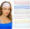 6 Stück Boho Elastisches Haarband Damen, Bunte Dünn Sommer Haarbänder, Mehrfarbig Blumendruck Kopfband, Rutschfestes Stirnband Damen Sport,Weiches Hair Band für Lauf Yoga Fitness Haarschmuck