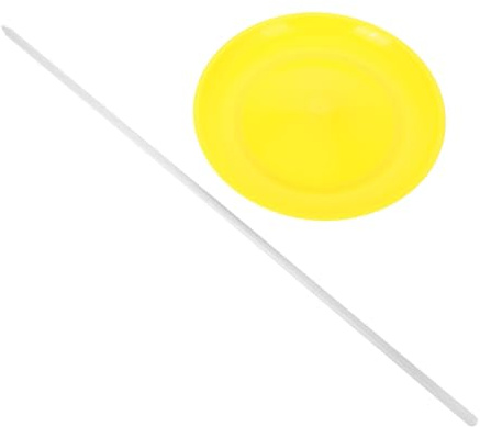 WOONEKY Set de Assiette Tournante avec pour Jonglage Accessoire de Spectacle de Adapté Aux Débutants et Prop Polyvalent pour Performance Scénique