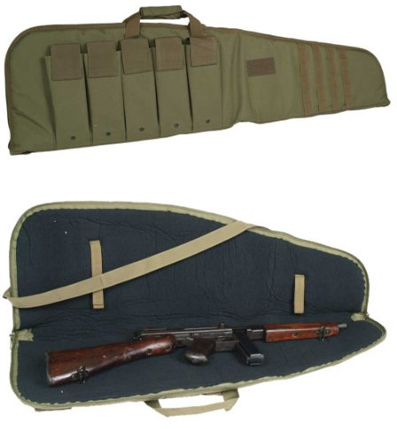 Mil-Tec Étui pour Fusil avec Sangle de Transport, Oliv, 100