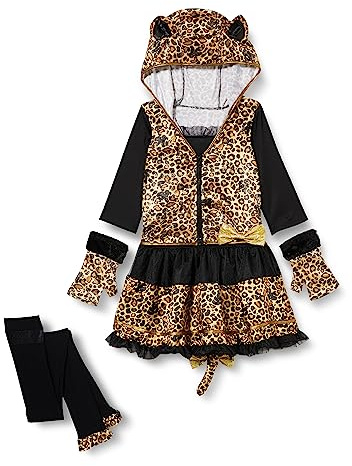 (PKT) (997035) Child Girls Sassy Spots Costume (8-10yr)