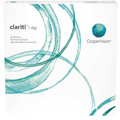 Clariti 1 Day - Lentes de contacto esféricas diarias (R 8.6 / D 14.1 / -5 Diop), Pack de 90 uds.