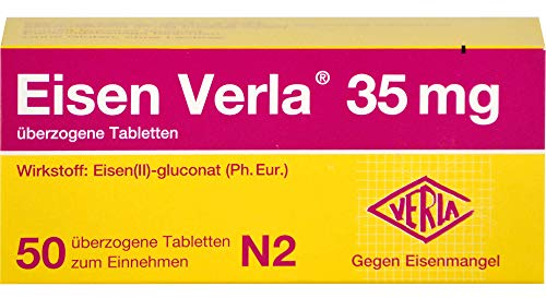 Eisen Verla 35 mg überzogene Tabletten