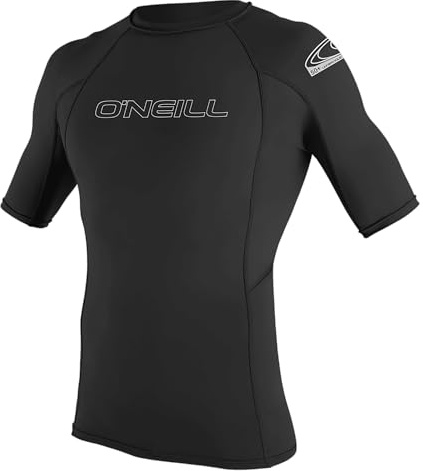 O’Neill Wetsuits Basic Skins S/S Crew T-Shirt en néoprène pour Homme. M Noir