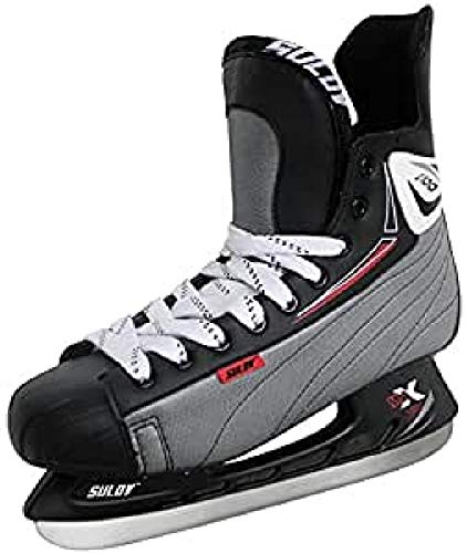 SULOV Messieurs Z100 Hockey sur Glace Patins à Glace 41 Noir