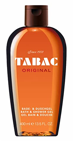 TABAC ORIGINAL Duschgel: Bade- & Showergel für Männer, klassischer Männerduft mit holzig-würzigen Aromen, Feuchtigkeit & Pflege, Made in Germany, 400 ml
