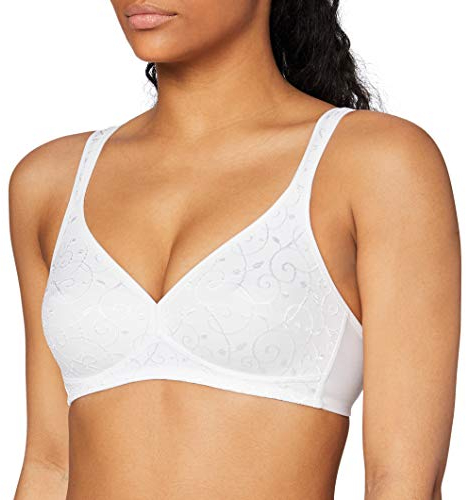 Triumph Damen Bügelloser BH Elegant Cotton N (1LU71), Weiß (White 03), Gr. 95D
