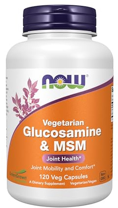 NOW Foods Glucosamine & MSM Vegetarian - 120 vcaps