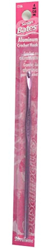 Susan Bates Silvalume Crochet Hook Size G
