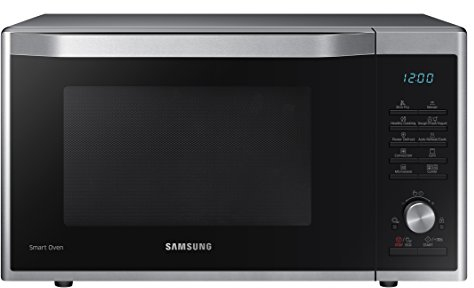 Samsung MC32J7055CT - Microondas con función de horno y grill, color negro y gris