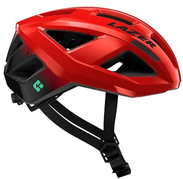 LAZER Tonic KinetiCore Bike Helmet, Lightweight Bicycling Gear for Adults, Men & Women’s Cycling Head Gear, Red Black, Large