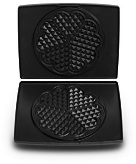 Plaques pour gaufres en forme de coeur pour toutes modèles CW FRITEL