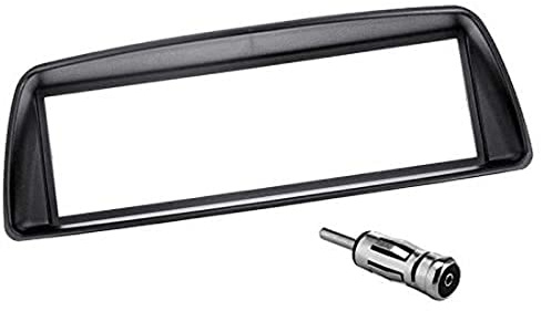 Sound Way Kit Montage Autoradio, Cadre Façade 1 DIN, Adaptateur Antenne Compatible avec Citroen C1, Toyota Aygo, Peugeot 107