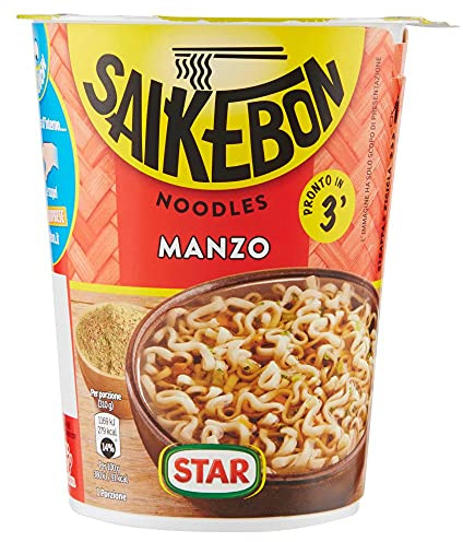 Saikebon Noodles Manzo Cup - 60 gr