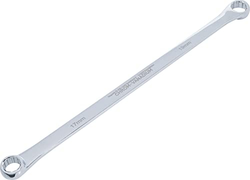 BGS 1186-17x19 | Llave de estrella doble | extra plana | 17 x 19 mm