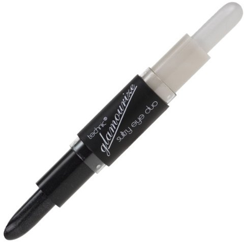 Technic Glamourize Cream Eyeshadow Duo Base & Colour - Black/White
