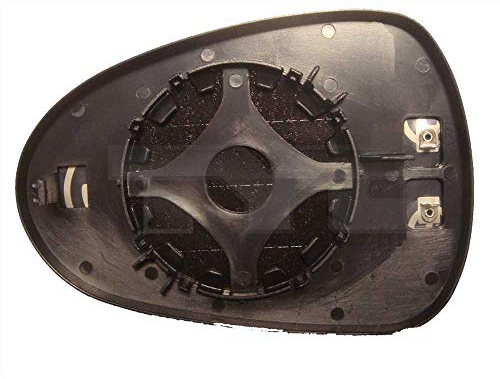 TYC 331-0063-1 Cristal de espejo retrovisor exterior convexo calefactable derecha