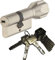 ABUS EC550 Profil-Knaufzylinder Länge Z65/K45mm 8 Schlüssel