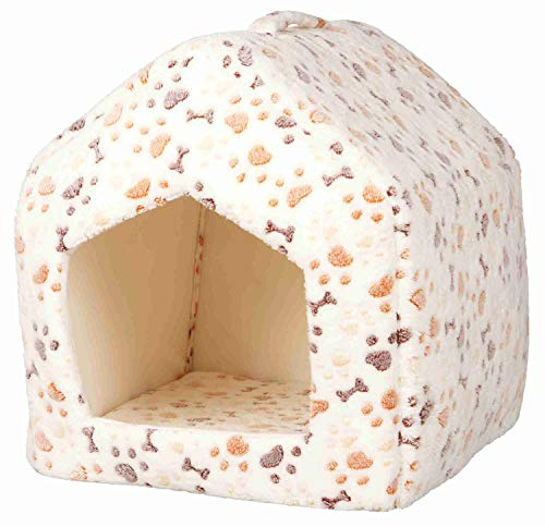 Trixie Lingo Cuddly Cave, 40 x 40 x 45 cm, White/Beige
