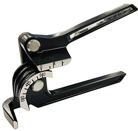 Imperial Tool 368FH Triple Head 90 Degree Tube Bender, 3/16, 1/4, 5/16, and 3/8