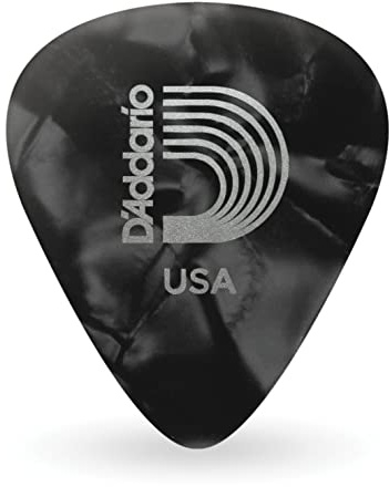 Planet Waves 1CBKP6-10 - Púa, tamaño pesado, paquete de 10 unidades, color negro