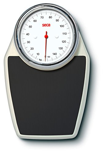 SECA 760 Flachwaage schwarz/weiß/chrom-