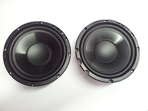 Audiosonik Coppia woofer diametro 165 mm, potenza 120 watt. Cono in policarbonato.