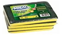 Marca Blanca - Mical Esponjas Verdes, 8 unidades