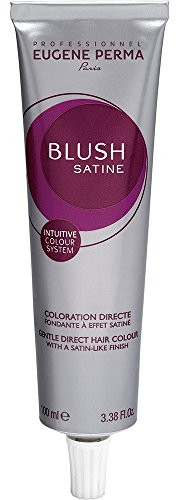 Blush Satine - Coloración directa, tono RUBIO. Permite cambios de color temporal y sin efecto raíz. Fácil y rápido de aplicar.