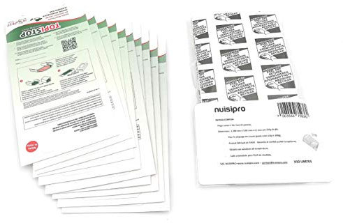 NUISIPRO Plaque Collante Haute qualité Anti Souris, piège à Souris très Efficace, x10