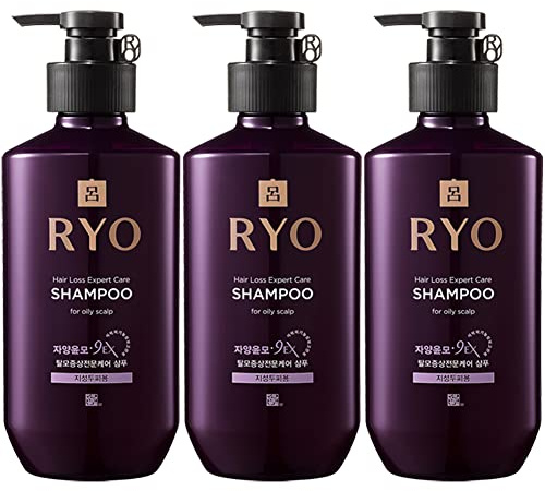 Ryoe Jayangyunmo Anti Hairloss Shampoo For Oily Scalp 400Ml x 3pcs set