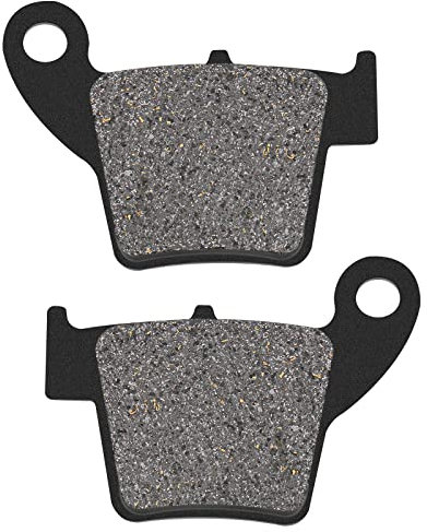 AHL 1 paio di pastiglie freno posteriori per moto Compatibili con HONDA-HM CRE 50 Baja RR From ZEN0XACEA7700325 2007-2009/CRE 50 Six Competition 2007-2008/2010-2012/CRE 125 R Enduro 2004-2006
