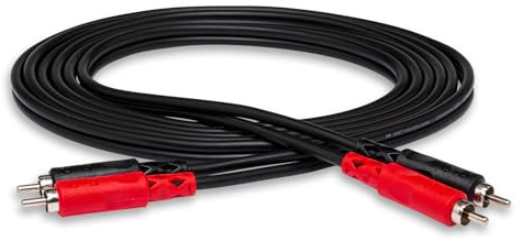 Hosa CRA-202 Dual RCA to Same Stereo Interconnect Cable, 6.5 Feet