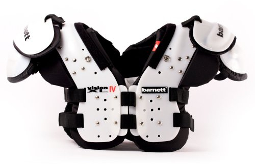 BARNETT Vision IV American Football Schulterschutz, sehr leicht, Gr XL, Farbe schwarz