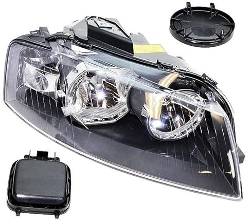 ATEC Germany 1x Phare avant Phare principal droit (côté passager) Compatible avec A UDI A3 (8P1), A3 Sportback (8PA)