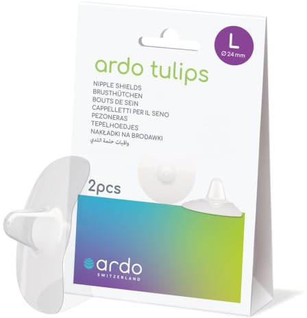 Ardo TULIPS Stillhütchen, Größe L (24 mm), 2 Stück inkl. Box