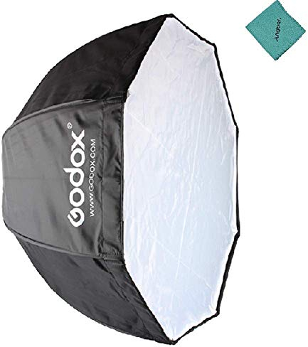 Godox® 120 cm tragbare achteckige Softbox Regenschirm Brolly Reflektor für Speedlight