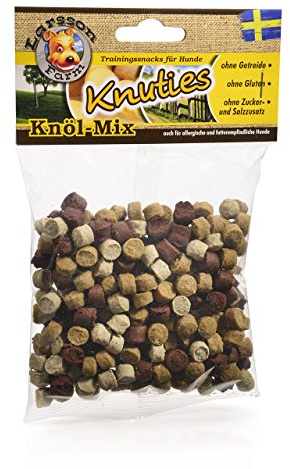 Larsson | KNUTIES Kauartikel - Knöl-Mix Hunde Snack Leckerlie 150gr