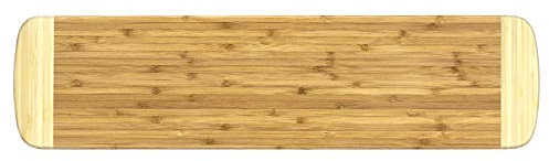 Totally Bamboo Palaoa Bread Serving & Cutting Board, Great for Charcuterie and Appetizer Spreads, 23 x 6