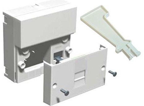 NTE5a Master Socket - latest BT compatible version containing Bellwire Filter plus IDC punch down tool