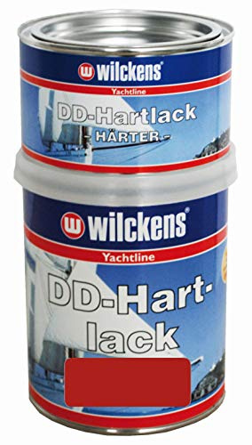 Wilckens Yachtline DD Hartlack 750ml, Farbe:RAL 3000 feuerrot, Größe:Standard