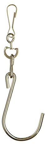 ProDec Swivel Pot Hook for Securely Hanging Paint Cans and Other Containers for Hands Free Access & Improved Safety When Using Ladders & Scaffolding, 360 Degree Swivel Action