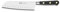 Sabatier 714780 Ideal Inox Santoku Knife With Granton Edge, 18 cm,Black