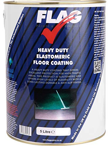 Heavy Duty Anti-Slip Floor Paint (Red) - 5 Litres